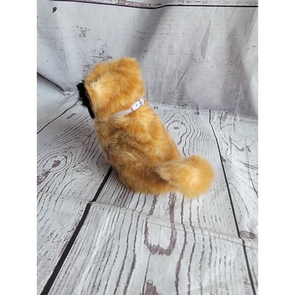 American Girl Doll Retired 5in Pet Plush Calico Cat Ginger With Colar And Tag - Picture 4 of 6